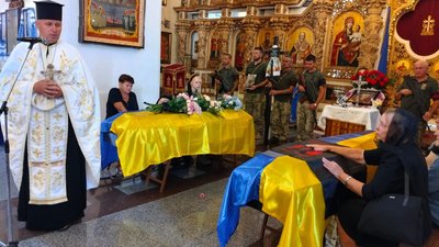 Прощання з Нікітой Павленко та Володимиром Усовим