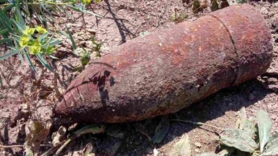 У Миколаївській області на території приватного подвір’я знайшли артснаряд