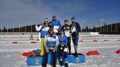 Четверо волинян здобули нагороди на чемпіонаті України з лижних перегонів та біатлону