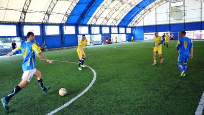 В Одесі пройшов футбольний турнір пам'яті загиблих морських піхотинців Дениса Козьми та Миколи Іліна В Одесі пройшов футбольний турнір пам'яті загиблих морських піхотинців Дениса Козьми та Миколи Іліна