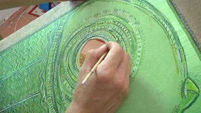 Неошаманізм херсонського художника. Дослідження Сергія Сєрка, які втіліються у картинах Неошаманізм херсонського художника. Дослідження Сергія Сєрка, які втіліються у картинах