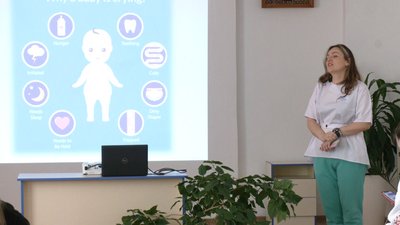 Як в Івано-Франківську проходять заняття для майбутніх батьків