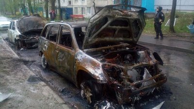 В ніч на 24 квітня окупанти гатили з "Градів" по житловому району Харкова В ніч на 24 квітня окупанти гатили з "Градів" по житловому району Харкова