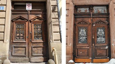 У центрі Львова відреставрували каретну браму У центрі Львова відреставрували каретну браму