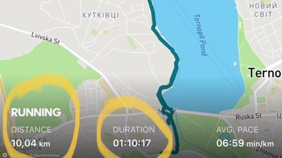 Тернополянину платять за біг: він допомагає випускникам інтернатів Тернополянину платять за біг: він допомагає випускникам інтернатів