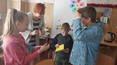 На Миколаївщині для дітей ВПО волонтери організували навчання