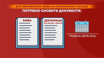 Щоб отримати житлові субсидії жителі Полтавщини мають оновити свої документи до кінця вересня Щоб отримати житлові субсидії жителі Полтавщини мають оновити свої документи до кінця вересня