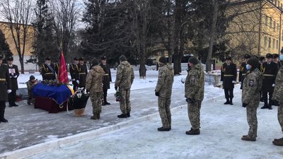 Прощання із військовослужбовцем Русланом Янковським Прощання із військовослужбовцем Русланом Янковським