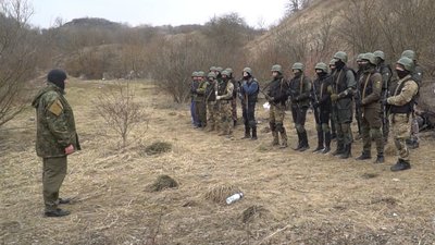 Тренування штурмової бригади "Лють" Тренування штурмової бригади "Лють"