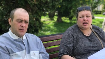 Орест Паньків і дружина Тетяна, побиття у супермаркеті Орест Паньків і дружина Тетяна, побиття у супермаркеті