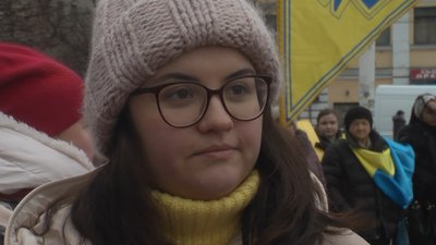 Олександра — дружина військовополоненого. 6 січня 2023 рік. Олександра — дружина військовополоненого. 6 січня 2023 рік.