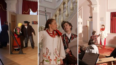 Вистава без сцени. У кропивницькому театрі презентують уривки з семи пʼєс Марка Кропивницького Вистава без сцени. У кропивницькому театрі презентують уривки з семи пʼєс Марка Кропивницького