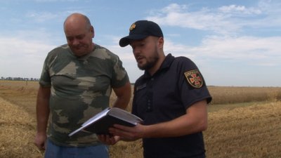 На Черкащині рятувальники проводять рейди полями На Черкащині рятувальники проводять рейди полями