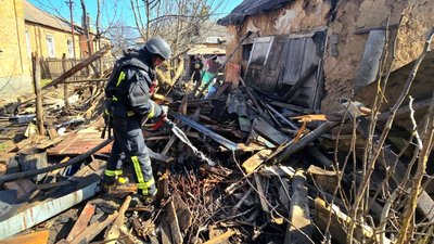 Наслідки удару російського дрона у Холодногірському районі Харкова, 29 березня 2026 року