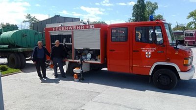 Світловодській громаді подарували пожежний автомобіль з Німеччини