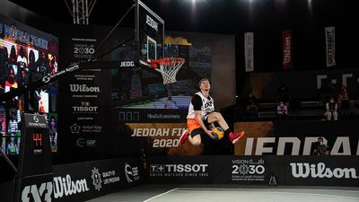 Вадим Піддубченко став другим у конкурсі данків фіналу FIBA 3x3 World Tour