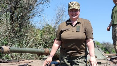 Військовослужбовиця Ірина Макарова
