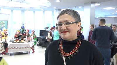 У Житомирі громади області презентували обрядові українські страви на різдвяну гостину У Житомирі громади області презентували обрядові українські страви на різдвяну гостину