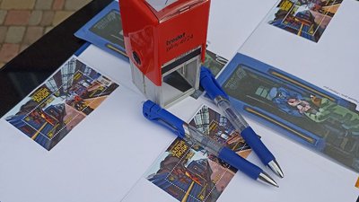 У Полтаві до Дня залізничника відбулося спецпогашення поштового блоку марок У Полтаві до Дня залізничника відбулося спецпогашення поштового блоку марок