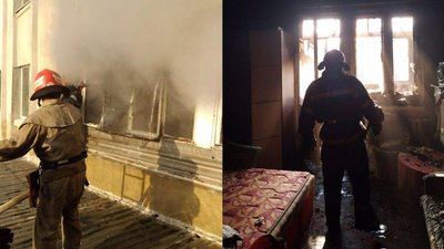 Пожежа в багатоповерхівці на Одещині: власника квартири госпіталізували