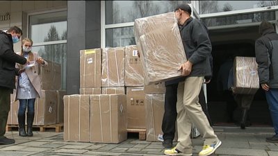 Дев'ять лікарень Сумщини отримали кисневі концентратори Дев'ять лікарень Сумщини отримали кисневі концентратори
