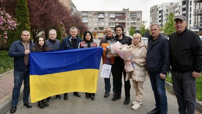 У Тячеві 9 квітня зустріли звільненого з полону Михайла Мендикаша
