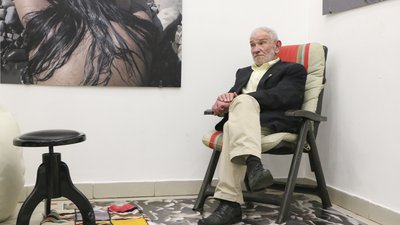 У Чернівцях представили виставку фотографій та перформанс Броніслава Тутельмана