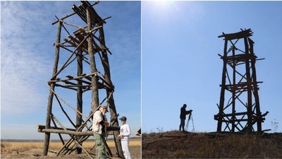 На Кіровоградщині реконструювали козацьку вежу На Кіровоградщині реконструювали козацьку вежу
