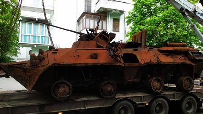 Уламки крейсера "Москва" покажуть у Києві Уламки крейсера "Москва" покажуть у Києві