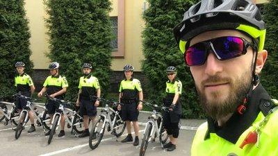 У Львові розпочали роботу патрульні на велосипедах