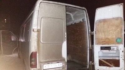 У Чернігові на Кошового горів мікроавтобус У Чернігові на Кошового горів мікроавтобус