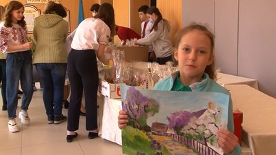 Три тонни дарунків повезли волонтери з Черкащини, щоб привітати захисників з Великоднем Три тонни дарунків повезли волонтери з Черкащини, щоб привітати захисників з Великоднем