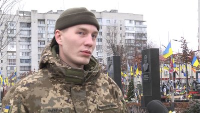 Прощання, загиблий воїн, окупована Херсонщина, загибель під Мар'їнкою, 95 бригада Прощання, загиблий воїн, окупована Херсонщина, загибель під Мар'їнкою, 95 бригада