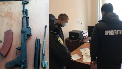 На Рівненщині затримали чоловіка, який продавав пістолет і автомат
