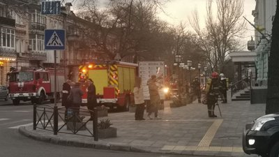 В Українському театрі в Одесі сталася пожежа
