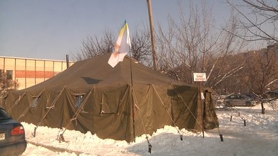 "Нормальні люди, приємна обстановка". На Донеччині працюють пункти обігріву "Нормальні люди, приємна обстановка". На Донеччині працюють пункти обігріву