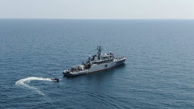 Дайв-2021: у Чорному морі стартувала активна фаза навчань водолазів з шести країн Дайв-2021: у Чорному морі стартувала активна фаза навчань водолазів з шести країн