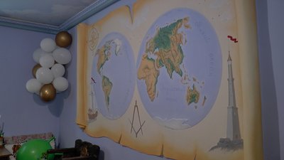 Мапа світу - виріб майстра Мапа світу - виріб майстра