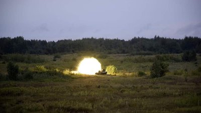 На Рівненському полігоні змагаються танкісти На Рівненському полігоні змагаються танкісти