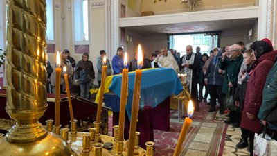 У Сумах поховали загиблого Юрія Олєфіра