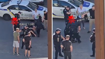 Правоохоронці пояснили, затримання чоловіка у Рівному