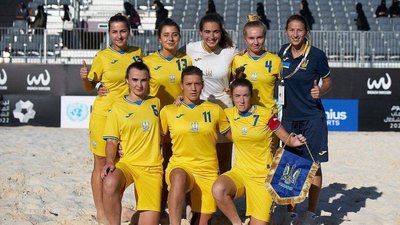 Збірна України з пляжного футболу, з конотопчанками в складі, обіграла команду Нідерландів