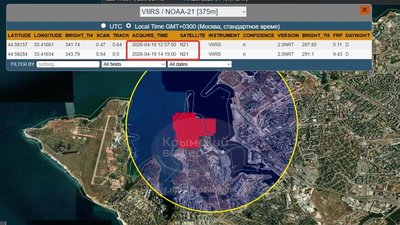 Нафтобаза у окупованому Севастополі продовжує горіти другий день — супутникові знімки