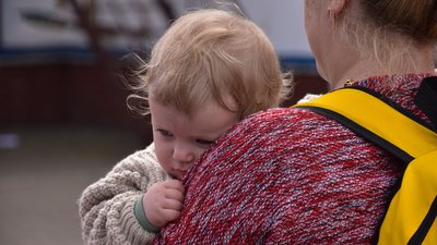 На Волинь прибув третій евакуаційний потяг з Донеччини