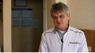 в.о. завідувача реанімації Петро Гусар в.о. завідувача реанімації Петро Гусар