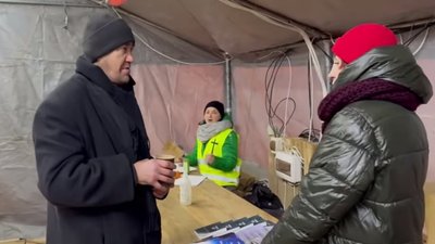 У Києві на Дарниці запрацював пункт обігріву для безхатьків
