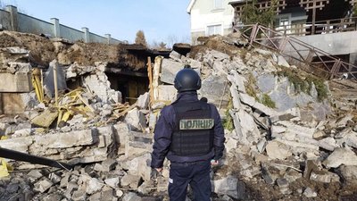 Двоє поліцейських зазнали контузій внаслідок атаки Куп'янська безпілотниками Shahed