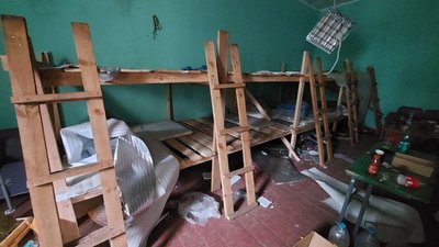 У Боромлянському будинку культури на Сумщині окупанти РФ влаштували казарму У Боромлянському будинку культури на Сумщині окупанти РФ влаштували казарму