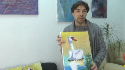 Рустам Давлетов, волонтер, художник