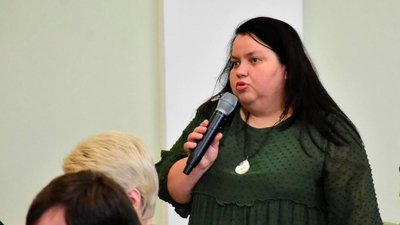 Начальниця фінансового управління Чернігівської міськради Олена Лисенко Начальниця фінансового управління Чернігівської міськради Олена Лисенко